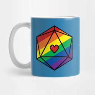 rainbow dice Mug